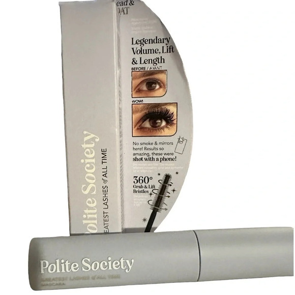 New in Box Polite Society-Greatest Lashes of All Time Mascara - Picture 1 of 6